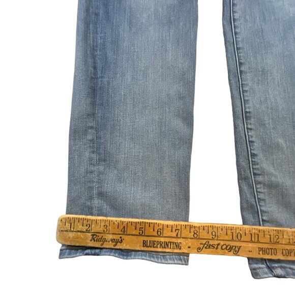 Express jeans men's 33x34 skinny‎ high rise medium wash - Picture 7 of 8